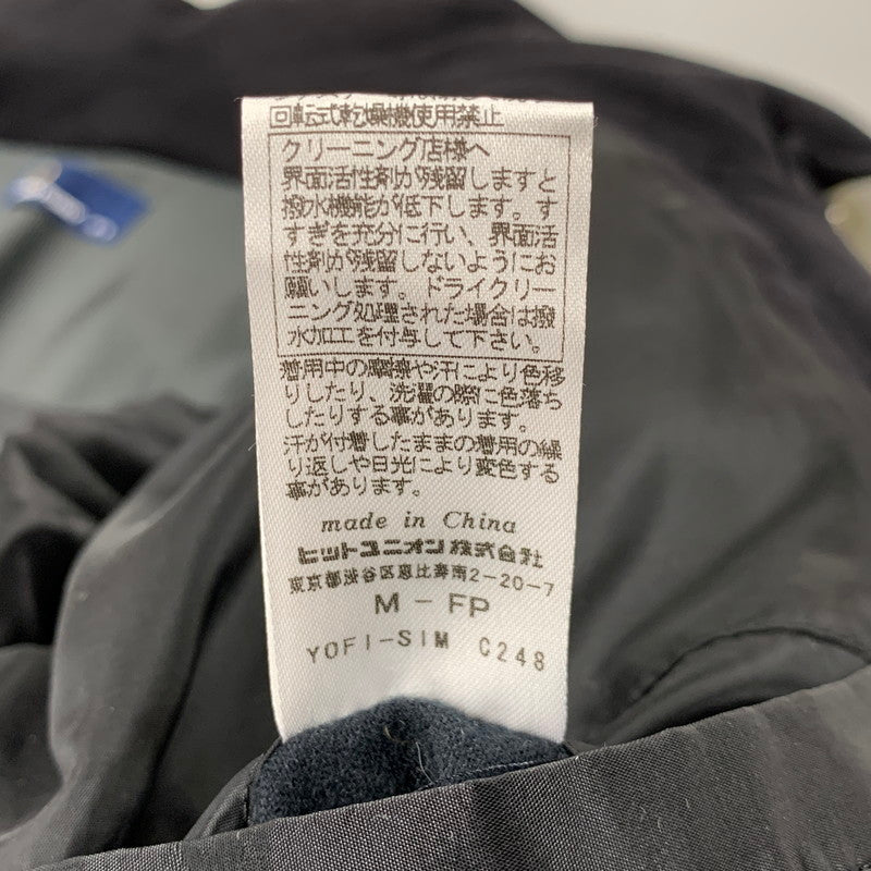【中古品】【メンズ】 HOODED DOWN JACKET F2441 フーデッド ダウンジャケット アウター 141-260326-as-09-izu サイズ：M カラー：ブラック 万代Net店