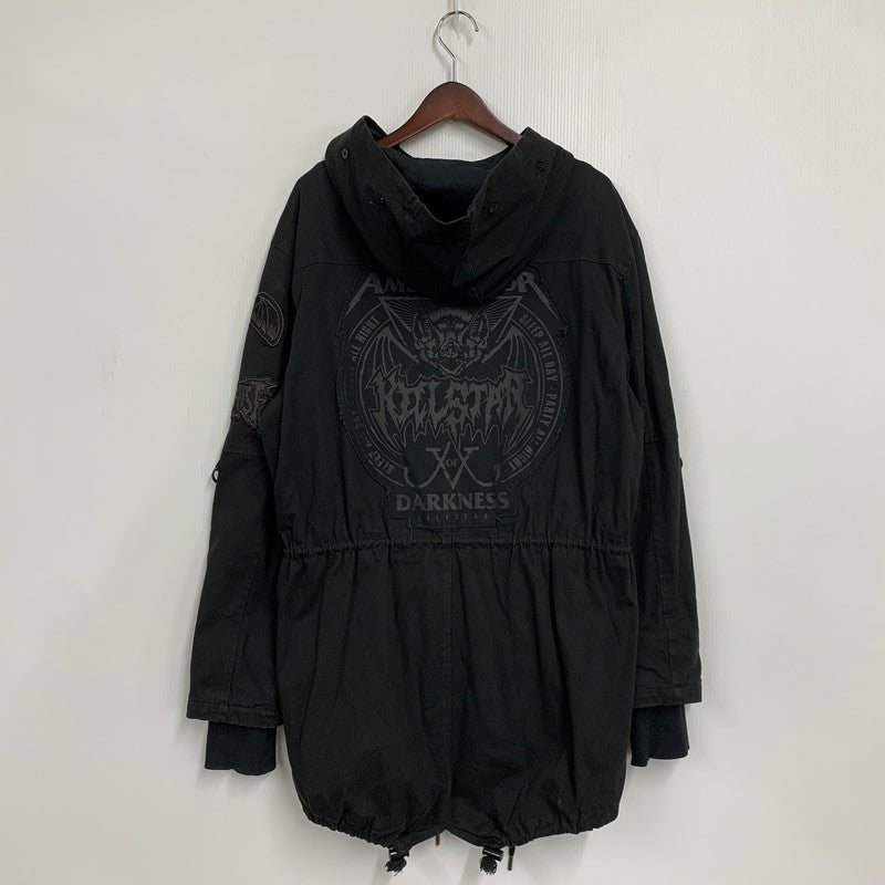 【中古品】【メンズ】 KILLSTAR キルスター MODS COAT モッズコート アウター 147-260326-as-07-izu サイズ：L カラー：ブラック 万代Net店