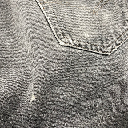 【中古品】【メンズ】 Levi's リーバイス 501 BLACK DENIM PANTS 501-0608 ブラックデニムパンツ USA製 刻印680 先染め ジーンズ ボトムス 157-260323-as-07-izu サイズ：36×32 カラー：ブラック 万代Net店