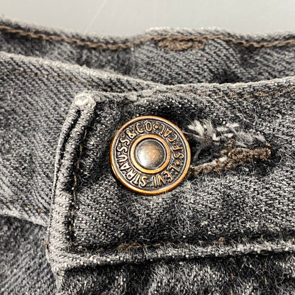 【中古品】【メンズ】 Levi's リーバイス 501 BLACK DENIM PANTS 501-0608 ブラックデニムパンツ USA製 刻印680 先染め ジーンズ ボトムス 157-260323-as-07-izu サイズ：36×32 カラー：ブラック 万代Net店