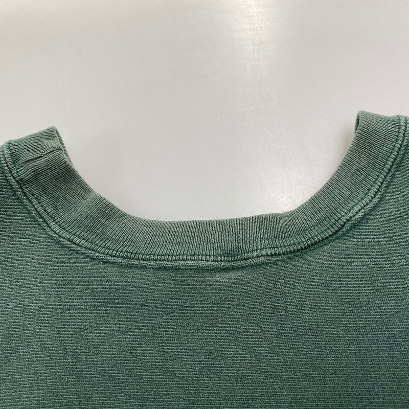 【中古品】【メンズ】 トリコタグ後期 USA製 80’S WILLIAM&MARY REVERSWEAVE CREWNECK リバースウィーブ クルーネック トップス 長袖 146-260325-cs-04-izu サイズ：L カラー：グリーン 万代Net店