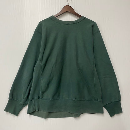 【中古品】【メンズ】 トリコタグ後期 USA製 80’S WILLIAM&MARY REVERSWEAVE CREWNECK リバースウィーブ クルーネック トップス 長袖 146-260325-cs-04-izu サイズ：L カラー：グリーン 万代Net店
