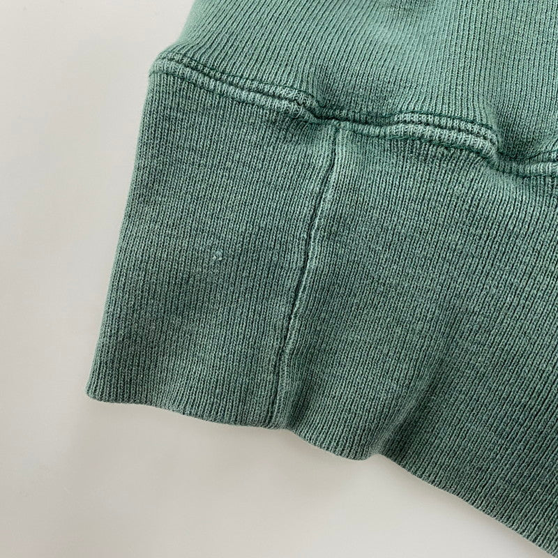 【中古品】【メンズ】 トリコタグ後期 USA製 80’S WILLIAM&MARY REVERSWEAVE CREWNECK リバースウィーブ クルーネック トップス 長袖 146-260325-cs-04-izu サイズ：L カラー：グリーン 万代Net店