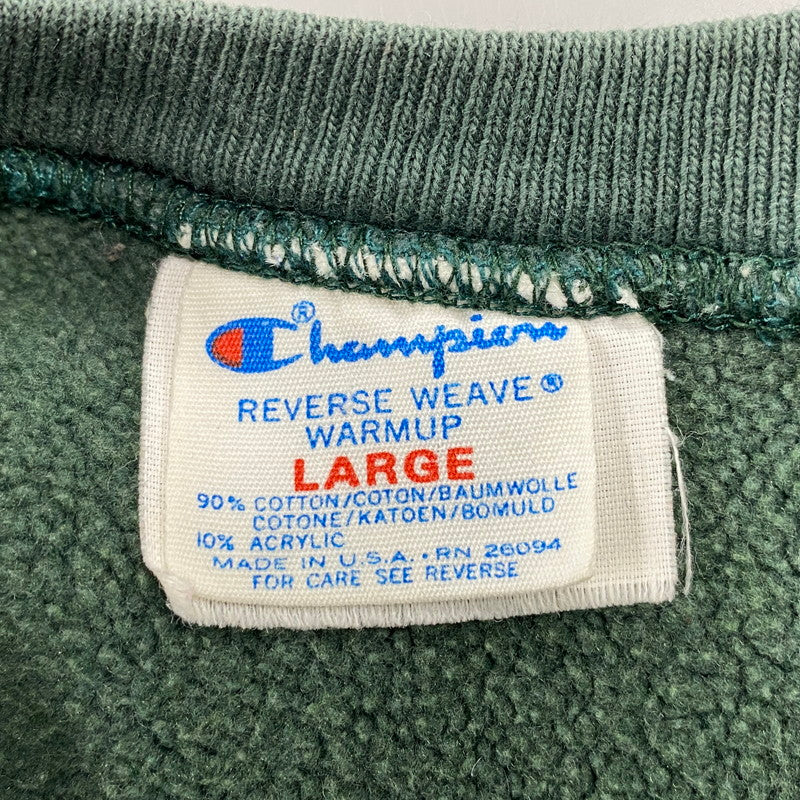【中古品】【メンズ】 トリコタグ後期 USA製 80’S WILLIAM&MARY REVERSWEAVE CREWNECK リバースウィーブ クルーネック トップス 長袖 146-260325-cs-04-izu サイズ：L カラー：グリーン 万代Net店