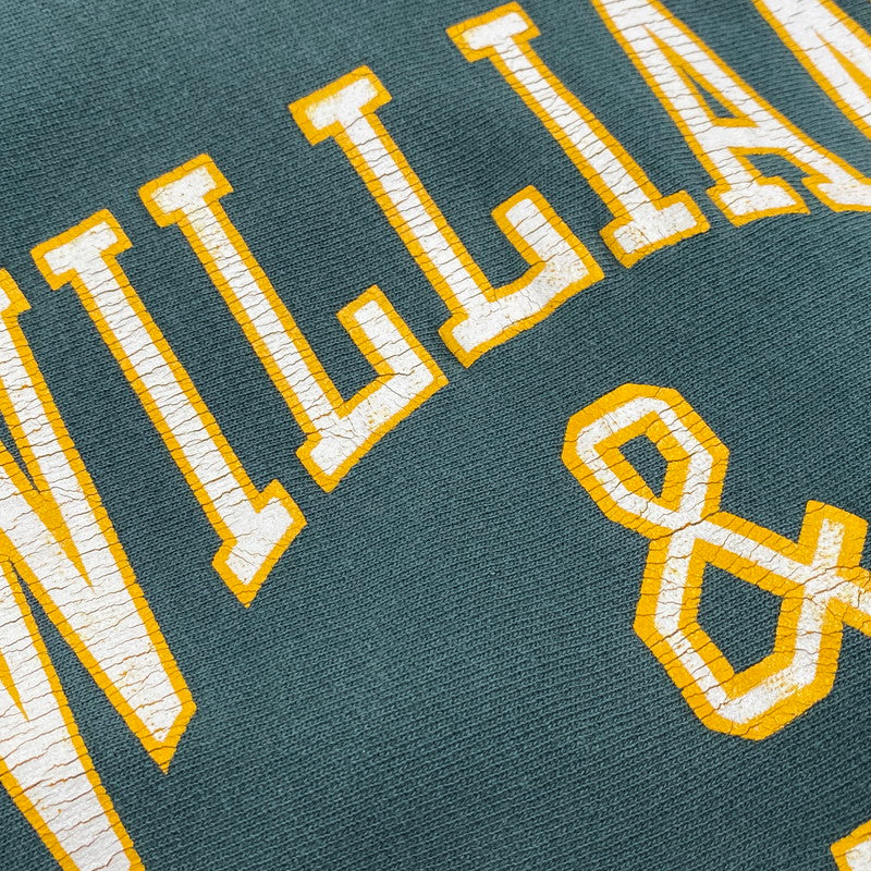 【中古品】【メンズ】 トリコタグ後期 USA製 80’S WILLIAM&MARY REVERSWEAVE CREWNECK リバースウィーブ クルーネック トップス 長袖 146-260325-cs-04-izu サイズ：L カラー：グリーン 万代Net店