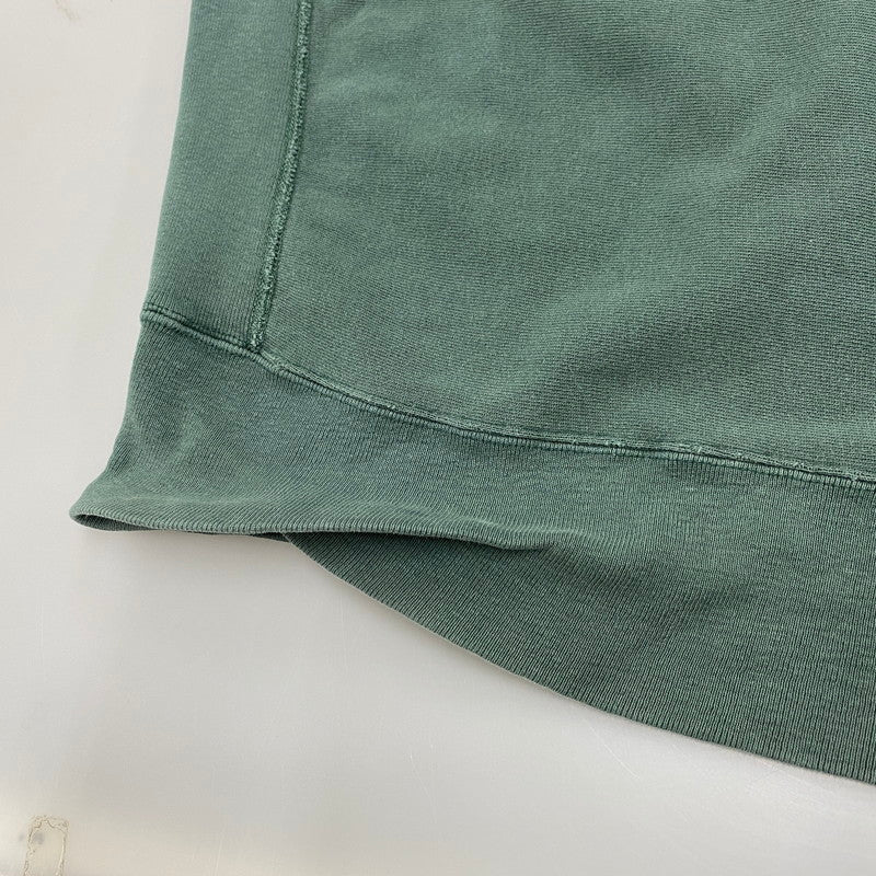 【中古品】【メンズ】 トリコタグ後期 USA製 80’S WILLIAM&MARY REVERSWEAVE CREWNECK リバースウィーブ クルーネック トップス 長袖 146-260325-cs-04-izu サイズ：L カラー：グリーン 万代Net店