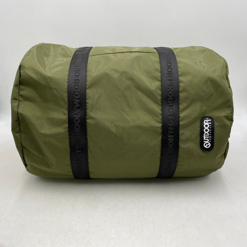 【中古美品】【メンズ/レディース】 N.HOOLYWOOD エヌハリウッド × OUTDOOR PRODUCTS アウトドアプロダクツ BARREL BAG 2252-AC05 バレルバッグ カバン 鞄 188-260323-as-19-izu カラー：カーキ 万代Net店