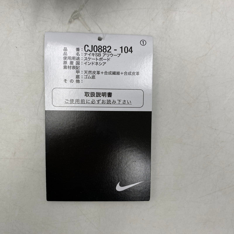 【中古美品】【メンズ】 ALLEYOOP CJ0882-104 アリウープ スニーカー シューズ 靴 160-260327-as-10-izu サイズ：28cm カラー：WHITE/TEAM ROYAL-WHITE 万代Net店