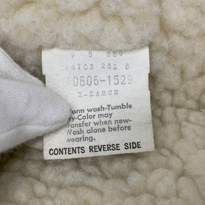 【中古品】【メンズ】 CORDUROY BOA VEST コーデュロイ ボア ベスト USA製 146-260326-as-15-izu サイズ：XL カラー：ブラウン 万代Net店