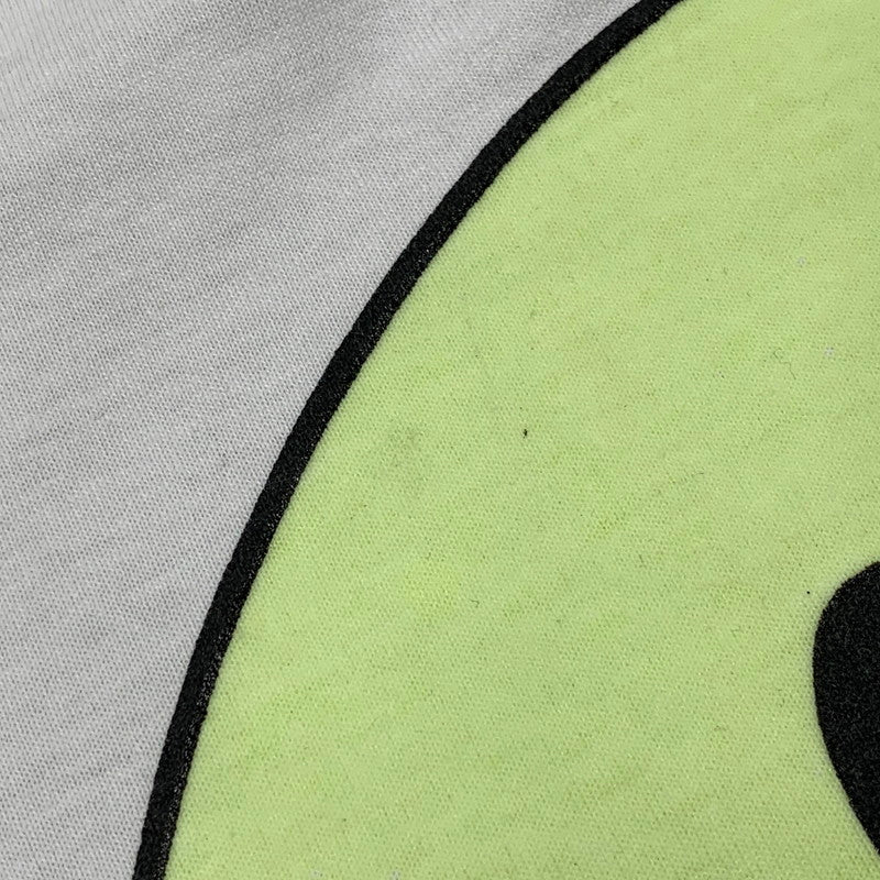 【中古品】【メンズ】 FRUIT OF THE LOOM フルーツ オブ ザルーム ドミニカ製 SMILEY FACE TEE スマイリー フェイス 半袖Tシャツ トップス 146-260327-yn-03-izu サイズ：M カラー：ホワイト 万代Net店