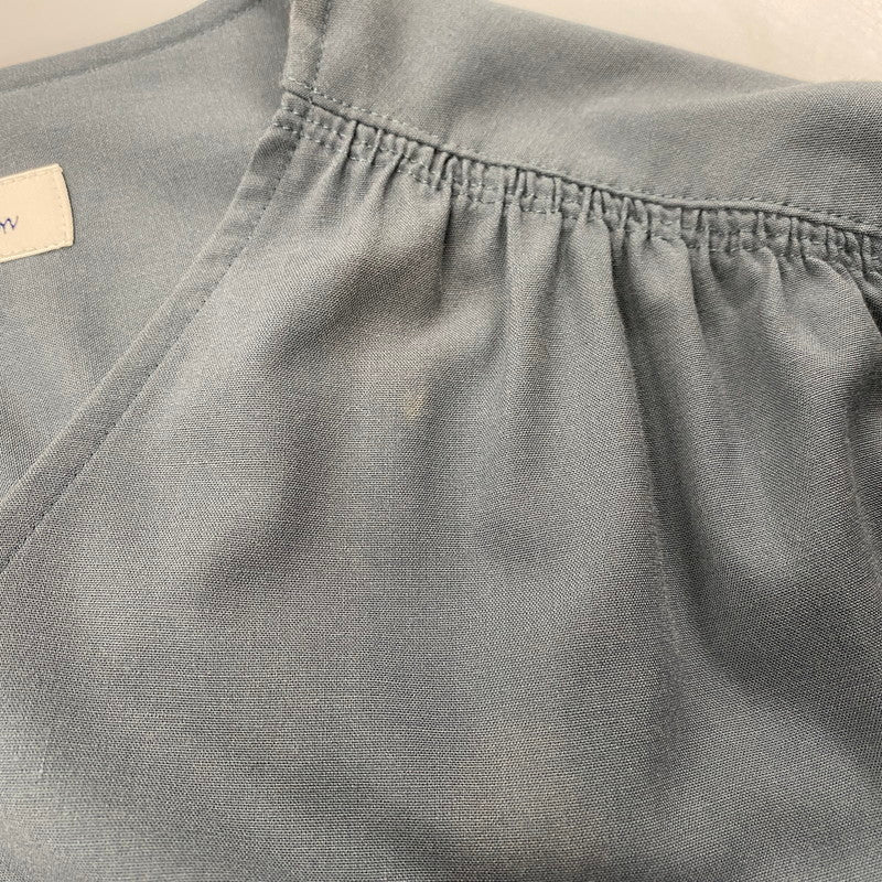 【中古品】【レディース】 STEVEN ALAN 8226-299-0383 GATHER MAXI DRESS ギャザー マキシ ドレス 170-260327-cs-22-izu サイズ：M カラー：グリーン系 万代Net店