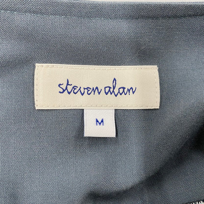 【中古品】【レディース】 STEVEN ALAN 8226-299-0383 GATHER MAXI DRESS ギャザー マキシ ドレス 170-260327-cs-22-izu サイズ：M カラー：グリーン系 万代Net店