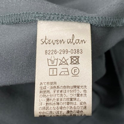 【中古品】【レディース】 STEVEN ALAN 8226-299-0383 GATHER MAXI DRESS ギャザー マキシ ドレス 170-260327-cs-22-izu サイズ：M カラー：グリーン系 万代Net店