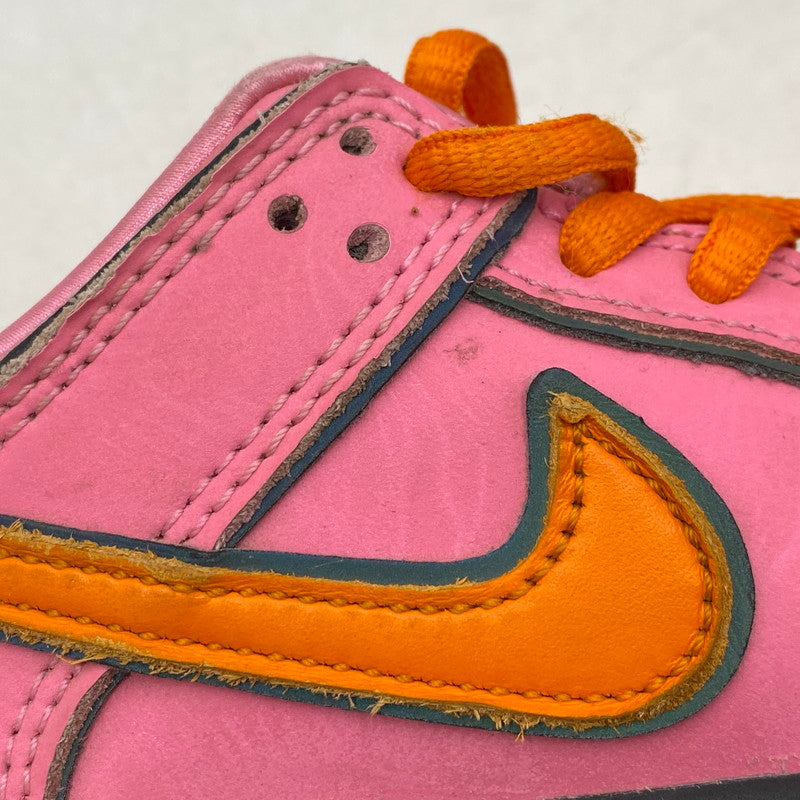 【中古品】【キッズ】 NIKE SB ナイキエスビー × THE POWERPUFF GIRLS パワーパフガールズ DUNK LOW PRO QS PS FZ3351-600 ダンク ロー プロ QS PS スニーカー 靴 166-260323-as-15-izu サイズ：18.5cm カラー：LOTUS PINK/MAGMA ORANGE-ORANGE 万代Net店