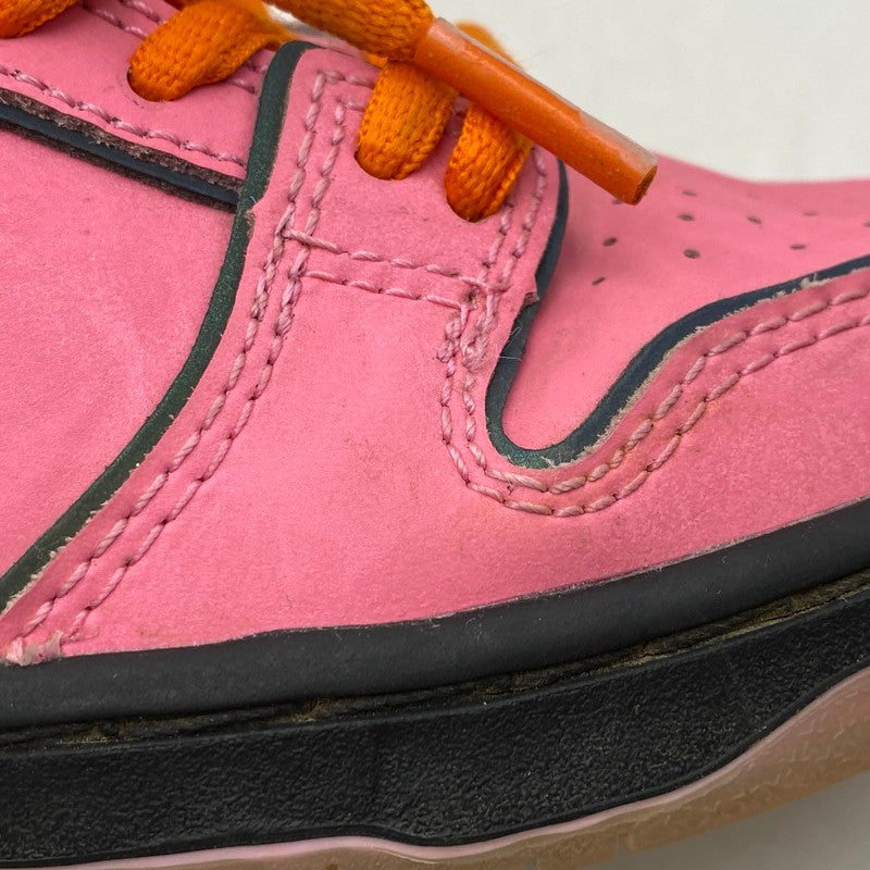 【中古品】【キッズ】 NIKE SB ナイキエスビー × THE POWERPUFF GIRLS パワーパフガールズ DUNK LOW PRO QS PS FZ3351-600 ダンク ロー プロ QS PS スニーカー 靴 166-260323-as-15-izu サイズ：18.5cm カラー：LOTUS PINK/MAGMA ORANGE-ORANGE 万代Net店