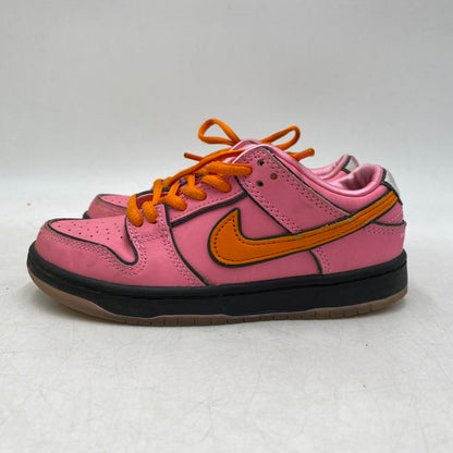 【中古品】【キッズ】 NIKE SB ナイキエスビー × THE POWERPUFF GIRLS パワーパフガールズ DUNK LOW PRO QS PS FZ3351-600 ダンク ロー プロ QS PS スニーカー 靴 166-260323-as-15-izu サイズ：18.5cm カラー：LOTUS PINK/MAGMA ORANGE-ORANGE 万代Net店