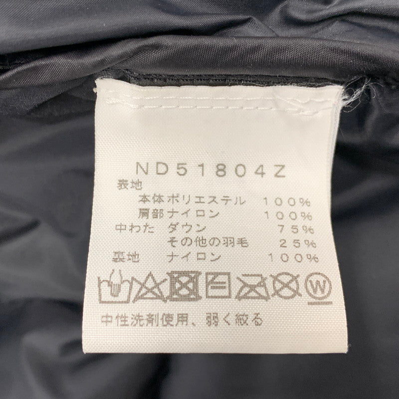 【中古品】【メンズ】 ND51804Z NUPTSE ヌプシ III DOWN JACKET ダウン ジャケット アウター 144-260323-ya-13-izu サイズ：XS カラー：BLACK 万代Net店