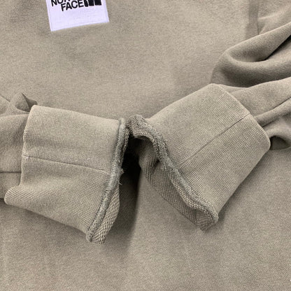 【中古品】【メンズ】 NT12502Z CENTER SQUARE LOGO CREWNECK SWEAT センター スクエア ロゴ クルーネック スウェット トップス 144-260327-yn-05-izu サイズ：XL カラー：カーキ 万代Net店