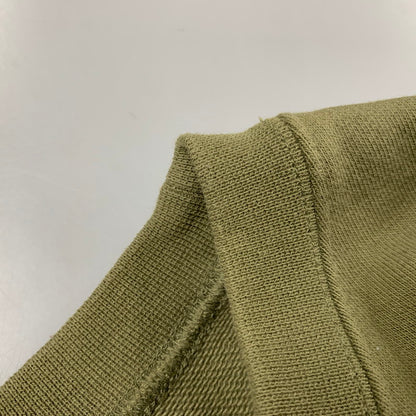【中古品】【メンズ】 NT12502Z CENTER SQUARE LOGO CREWNECK SWEAT センター スクエア ロゴ クルーネック スウェット トップス 144-260327-yn-05-izu サイズ：XL カラー：カーキ 万代Net店