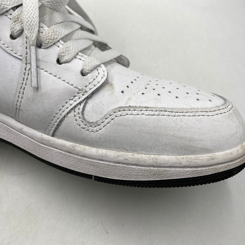 【中古品】【メンズ】 AIR JORDAN 1 MID DQ8426-132 エア ジョーダン 1 ミッド スニーカー シューズ 靴 160-260327-as-09-izu サイズ：28.5cm カラー：WHITE/BLACK-WHITE-BLACK 万代Net店