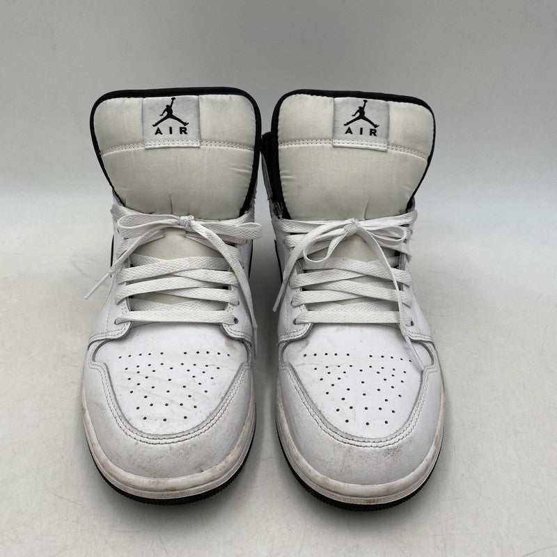 【中古品】【メンズ】 AIR JORDAN 1 MID DQ8426-132 エア ジョーダン 1 ミッド スニーカー シューズ 靴 160-260327-as-09-izu サイズ：28.5cm カラー：WHITE/BLACK-WHITE-BLACK 万代Net店