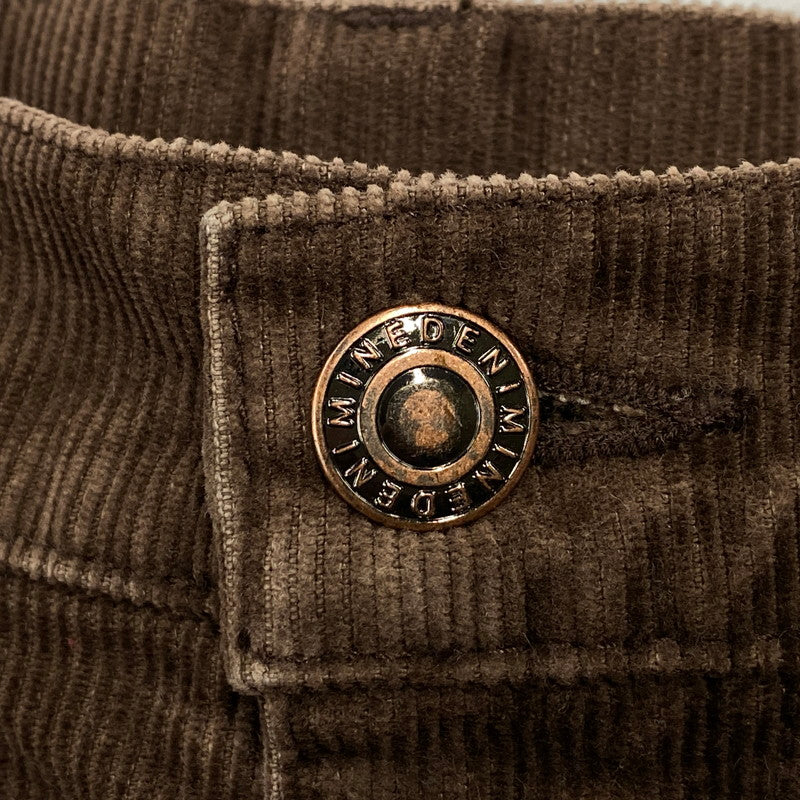 【中古品】【メンズ】 MINEDENIM マインデニム CORDUROY FLARE PANTS 2209-1001-65-302 コーデュロイ フレアパンツ ボトムス 151-260323-as-09-izu サイズ：7 カラー：ブラウン 万代Net店