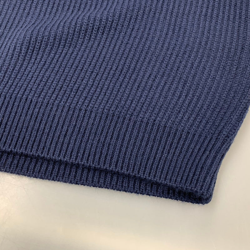 【中古品】【メンズ】 25FW SMALL BOX POLO SWEATER スモール ボックス ポロ セーター トップス 長袖 149-260325-cs-12-izu サイズ：L カラー：ネイビー 万代Net店