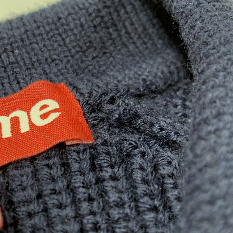 【中古品】【メンズ】 25FW SMALL BOX POLO SWEATER スモール ボックス ポロ セーター トップス 長袖 149-260325-cs-12-izu サイズ：L カラー：ネイビー 万代Net店