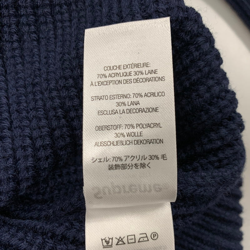 【中古品】【メンズ】 25FW SMALL BOX POLO SWEATER スモール ボックス ポロ セーター トップス 長袖 149-260325-cs-12-izu サイズ：L カラー：ネイビー 万代Net店