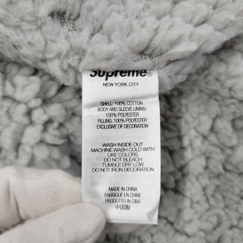 【中古品】【メンズ】 Supreme シュプリーム LINED FLANNEL SNAP SHIRT ラインド フランネル スナップ シャツ チェック 149-260323-as-06-izu サイズ：M カラー：ブルー系 万代Net店