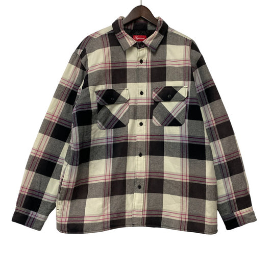 【中古品】【メンズ】 20FW QUILTED FLANNEL SHIRT キルティング フランネル シャツ トップス 長袖 149-260325-cs-08-izu サイズ：L カラー：マルチ 万代Net店