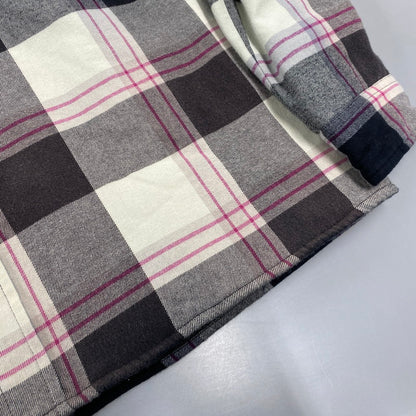 【中古品】【メンズ】 20FW QUILTED FLANNEL SHIRT キルティング フランネル シャツ トップス 長袖 149-260325-cs-08-izu サイズ：L カラー：マルチ 万代Net店