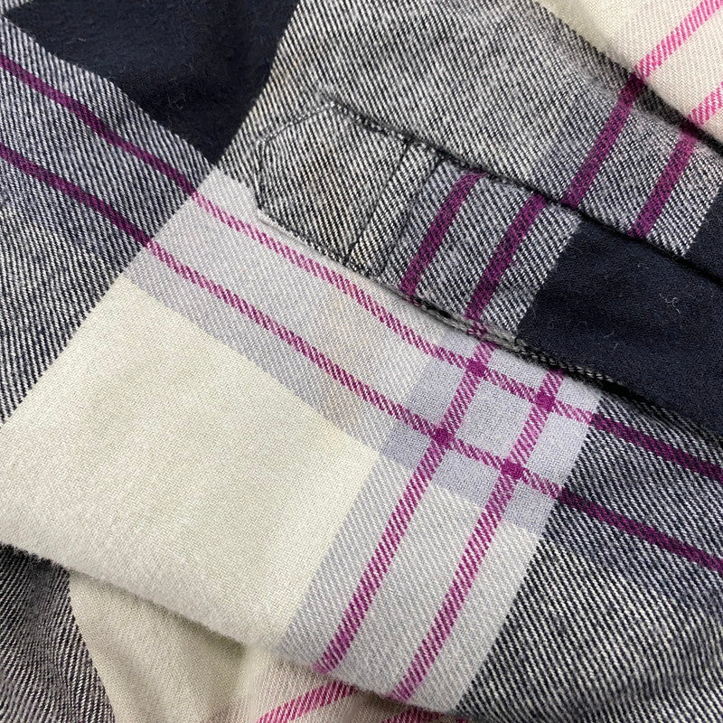 【中古品】【メンズ】 20FW QUILTED FLANNEL SHIRT キルティング フランネル シャツ トップス 長袖 149-260325-cs-08-izu サイズ：L カラー：マルチ 万代Net店