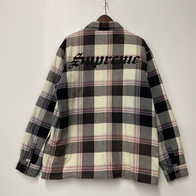 【中古品】【メンズ】 20FW QUILTED FLANNEL SHIRT キルティング フランネル シャツ トップス 長袖 149-260325-cs-08-izu サイズ：L カラー：マルチ 万代Net店