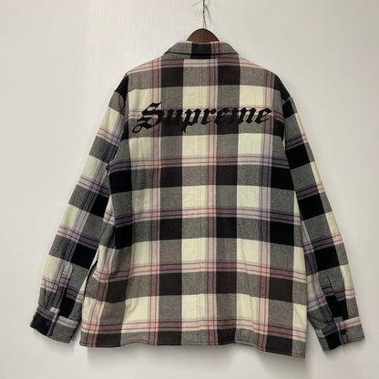 【中古品】【メンズ】 20FW QUILTED FLANNEL SHIRT キルティング フランネル シャツ トップス 長袖 149-260325-cs-08-izu サイズ：L カラー：マルチ 万代Net店