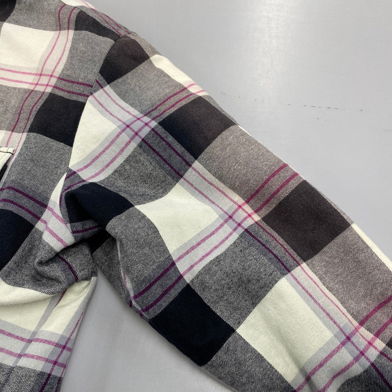 【中古品】【メンズ】 20FW QUILTED FLANNEL SHIRT キルティング フランネル シャツ トップス 長袖 149-260325-cs-08-izu サイズ：L カラー：マルチ 万代Net店