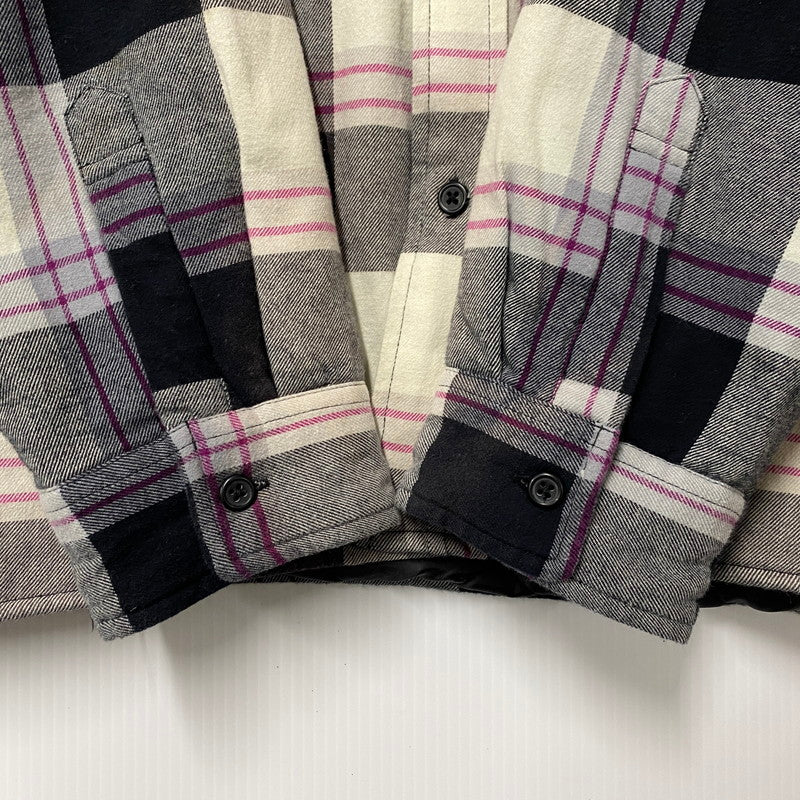 【中古品】【メンズ】 20FW QUILTED FLANNEL SHIRT キルティング フランネル シャツ トップス 長袖 149-260325-cs-08-izu サイズ：L カラー：マルチ 万代Net店