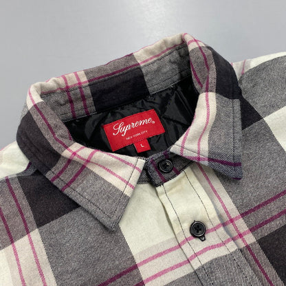 【中古品】【メンズ】 20FW QUILTED FLANNEL SHIRT キルティング フランネル シャツ トップス 長袖 149-260325-cs-08-izu サイズ：L カラー：マルチ 万代Net店