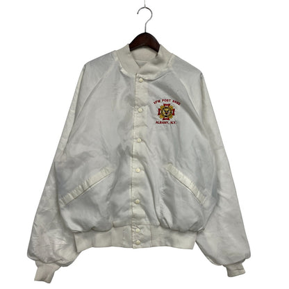 【中古品】【メンズ】 KING LOUIE キングルーイ USA製 70-80S NYLON BLOUSON JACKET ナイロン ブルゾン ジャケット アウター 146-260330-cs-20-izu サイズ：L カラー：ホワイト 万代Net店