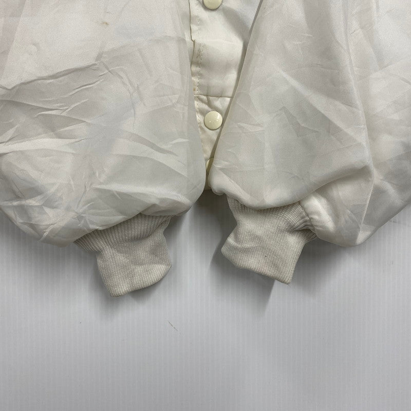 【中古品】【メンズ】 KING LOUIE キングルーイ USA製 70-80S NYLON BLOUSON JACKET ナイロン ブルゾン ジャケット アウター 146-260330-cs-20-izu サイズ：L カラー：ホワイト 万代Net店