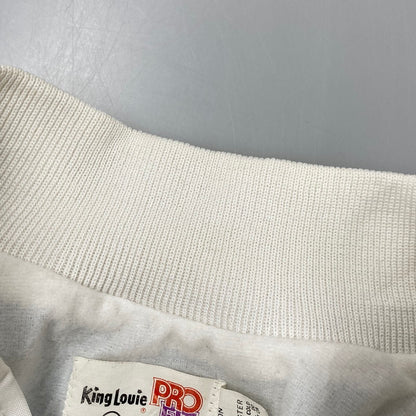 【中古品】【メンズ】 KING LOUIE キングルーイ USA製 70-80S NYLON BLOUSON JACKET ナイロン ブルゾン ジャケット アウター 146-260330-cs-20-izu サイズ：L カラー：ホワイト 万代Net店