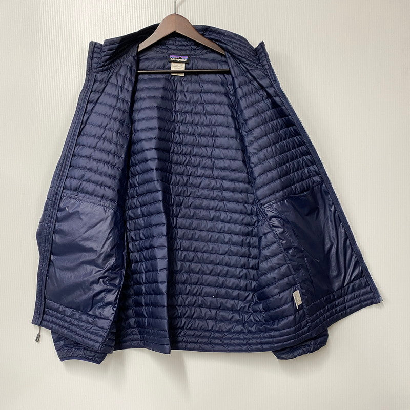 【中古品】【メンズ】 patagonia パタゴニア DOWN SWEATER 84745FA14 ダウンセーター ジャケット 144-260323-as-11-izu サイズ：L カラー：ネイビー 万代Net店