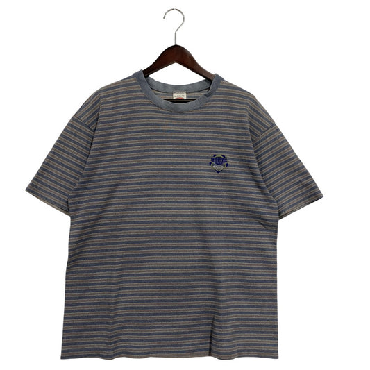 【中古品】【メンズ】 90’S USA製 BORDER SS TEE ボーダー ショートスリーブ ティー トップス 半袖 146-260330-cs-15-izu サイズ：L カラー：ブルー系 万代Net店