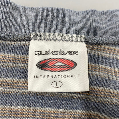 【中古品】【メンズ】 90’S USA製 BORDER SS TEE ボーダー ショートスリーブ ティー トップス 半袖 146-260330-cs-15-izu サイズ：L カラー：ブルー系 万代Net店