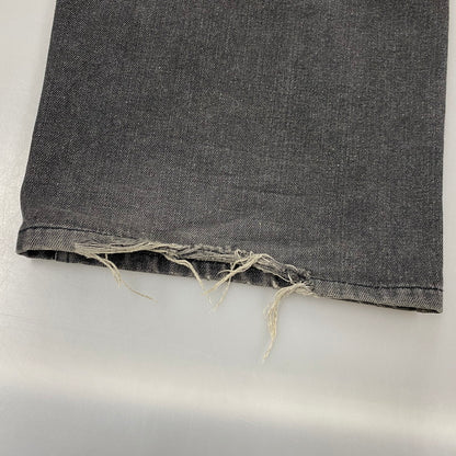 【中古品】【メンズ】 FTW エフティーダブリュー FT001052BW DOUBLE KNEE DENIM PANTS ダブル ニー デニム パンツ ボトムス ズボン 158-260330-cs-12-izu サイズ：M カラー：ブラック 万代Net店