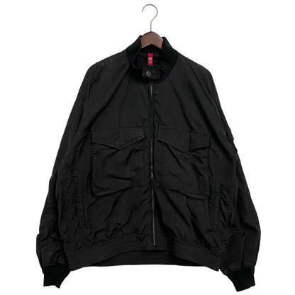 【中古品】【メンズ】 ALPHA INDUSTRIES アルファインダストリーズ TA1374-8001 FLAT POCKET FLIGHT JACKET フラット ポケット フライト ジャケット アウター 145-260330-cs-18-izu サイズ：L カラー：ブラック 万代Net店