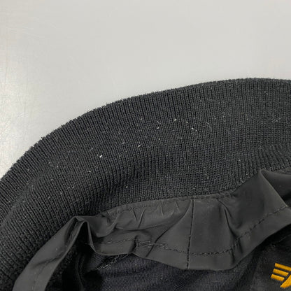 【中古品】【メンズ】 ALPHA INDUSTRIES アルファインダストリーズ TA1374-8001 FLAT POCKET FLIGHT JACKET フラット ポケット フライト ジャケット アウター 145-260330-cs-18-izu サイズ：L カラー：ブラック 万代Net店
