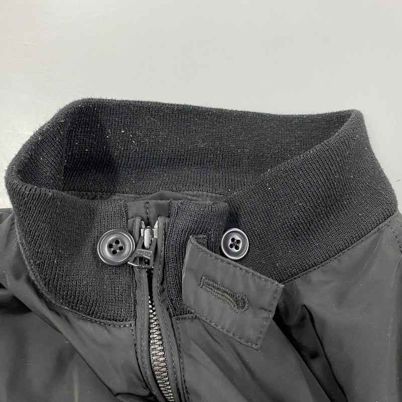 【中古品】【メンズ】 ALPHA INDUSTRIES アルファインダストリーズ TA1374-8001 FLAT POCKET FLIGHT JACKET フラット ポケット フライト ジャケット アウター 145-260330-cs-18-izu サイズ：L カラー：ブラック 万代Net店