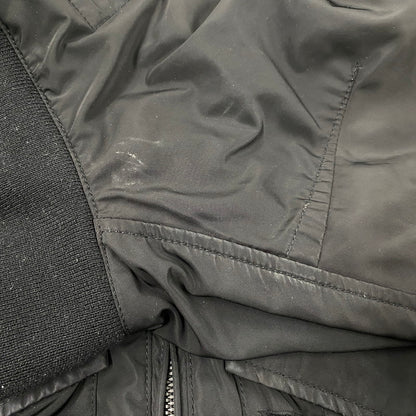 【中古品】【メンズ】 ALPHA INDUSTRIES アルファインダストリーズ TA1374-8001 FLAT POCKET FLIGHT JACKET フラット ポケット フライト ジャケット アウター 145-260330-cs-18-izu サイズ：L カラー：ブラック 万代Net店