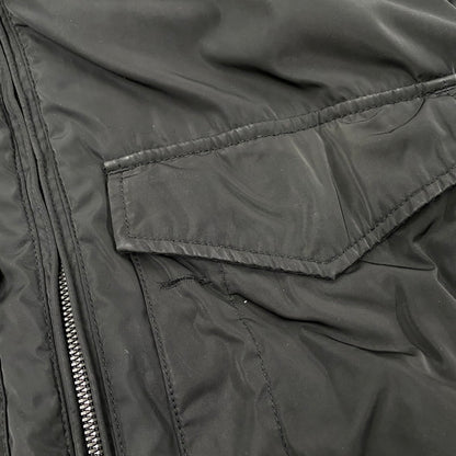 【中古品】【メンズ】 ALPHA INDUSTRIES アルファインダストリーズ TA1374-8001 FLAT POCKET FLIGHT JACKET フラット ポケット フライト ジャケット アウター 145-260330-cs-18-izu サイズ：L カラー：ブラック 万代Net店